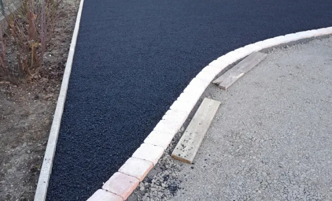 1ère zone finie d'être mise en place avant cylindrage